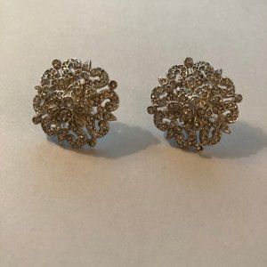 Nadri CZ pave earrings